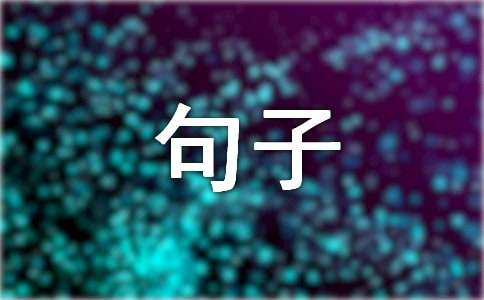 【精华】情感的句子摘录70句